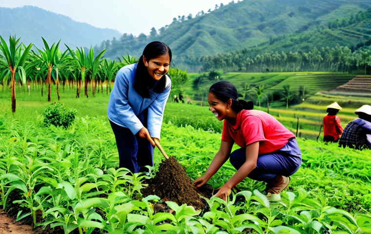 여행안내사로 일하며 창업한 사례 - Connecting with Local Artisans**
"A friendly travel guide (female) in modest clothing, talking with... 여행안내사로 일하며 창업한 사례 - Connecting with Local Artisans**
"A friendly travel guide (female) in modest clothing, talking with...